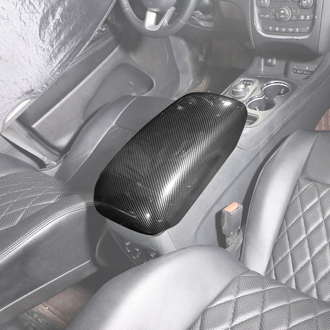 For 2011+ Dodge Durango Central Armrest Box Panel Cover Trim