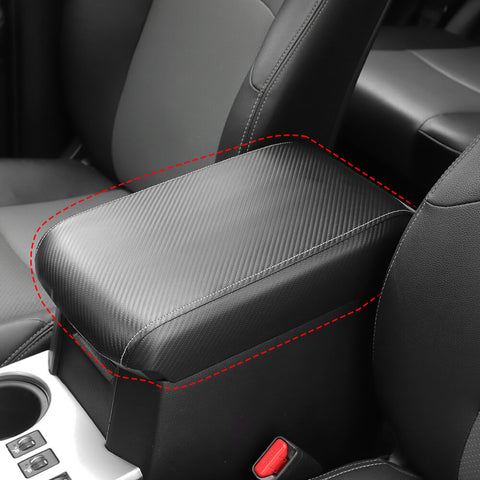 For 2010-2023 4Runner Center Console Armrest Box Leather Protector Cover
