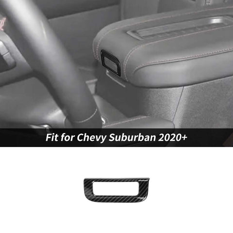 Armrest Box Switch Cover Trim For Chevy Suburban 2020+ Accessories | CheroCar