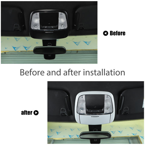 For 2011+ Dodge Charger/Durango/300C Front Reading Light Cover Lamp Trim Bezel