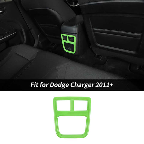 Interior Rear Air Outlet Vent Trim Cover Frame For Dodge Charger/Chrysler 300C 2011+ Accessories | CheroCar