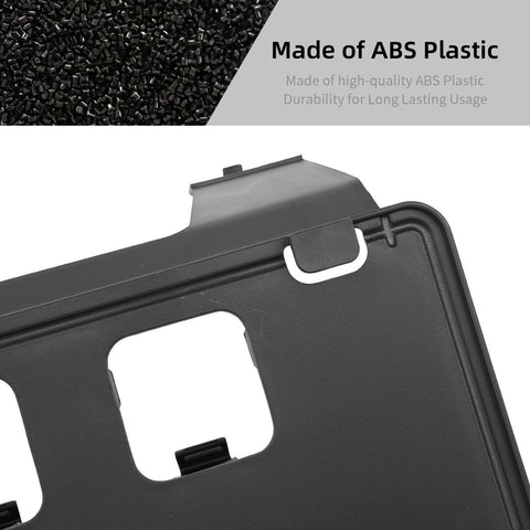 For 2020-2022 Ford F250/F350/F450/F550 Front Bumper License Plate Frame Bracket Holder