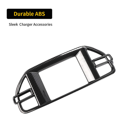 For 2021+ Dodge Durango Interior Center Console Navigation Dashboard Cover Trim