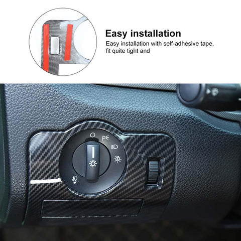 Headlights Switch Button Panel Trim For Ford Mustang 2009-2013 Accessories | CheroCar