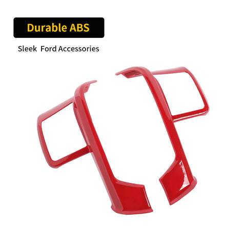 For 2008-2016 Ford F250/F350/F450/F550 Interior Steering Wheel Cover Trim