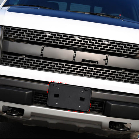 For 2010-2014 Ford F150 SVT Raptor Front Bumper License Plate Mounting Bracket