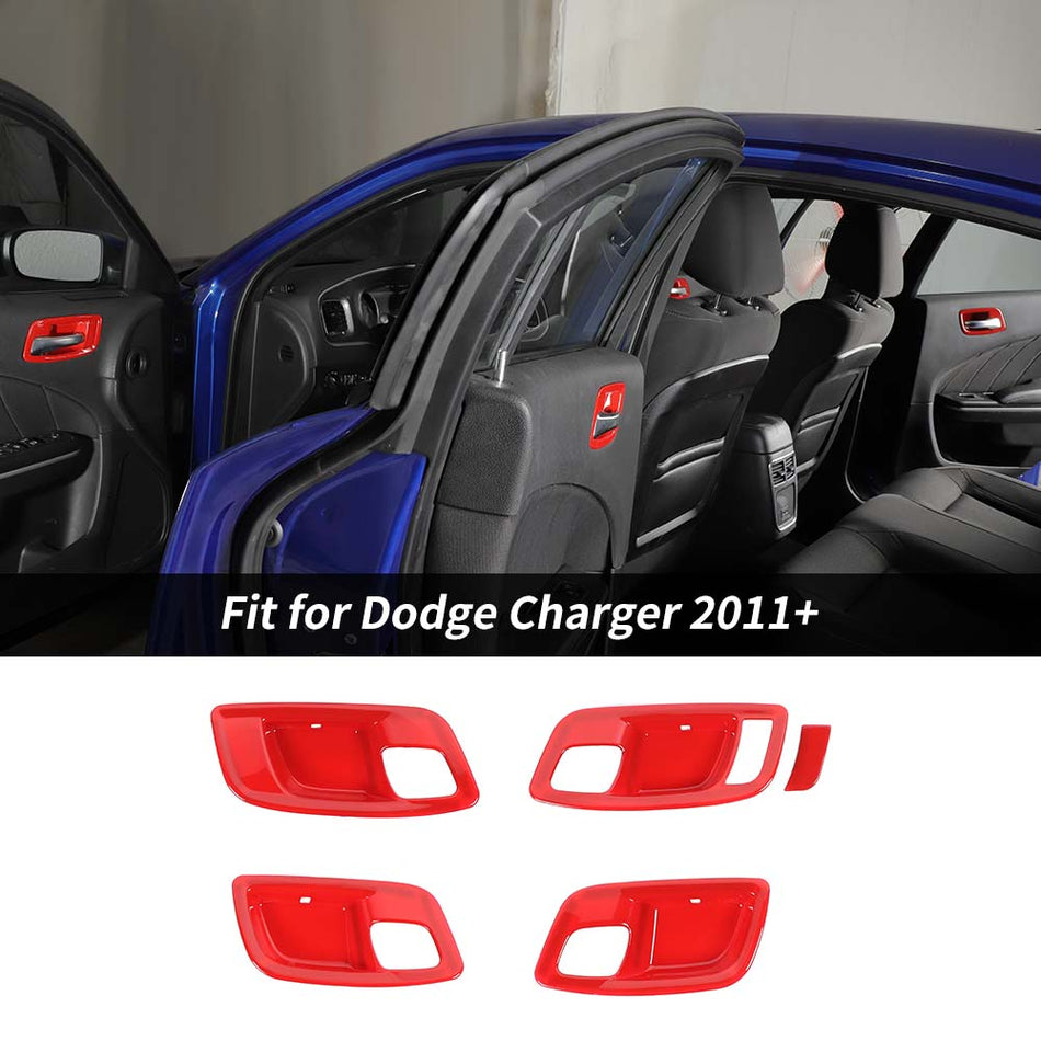 For 2011+ Dodge Charger/Chrysler 300C Inner Door Handle Bowl Trim Covers