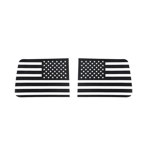 Rear Side Window US Flag Decals Stickers For Ford F150 Raptor 2009-2014 Accessories | CheroCar