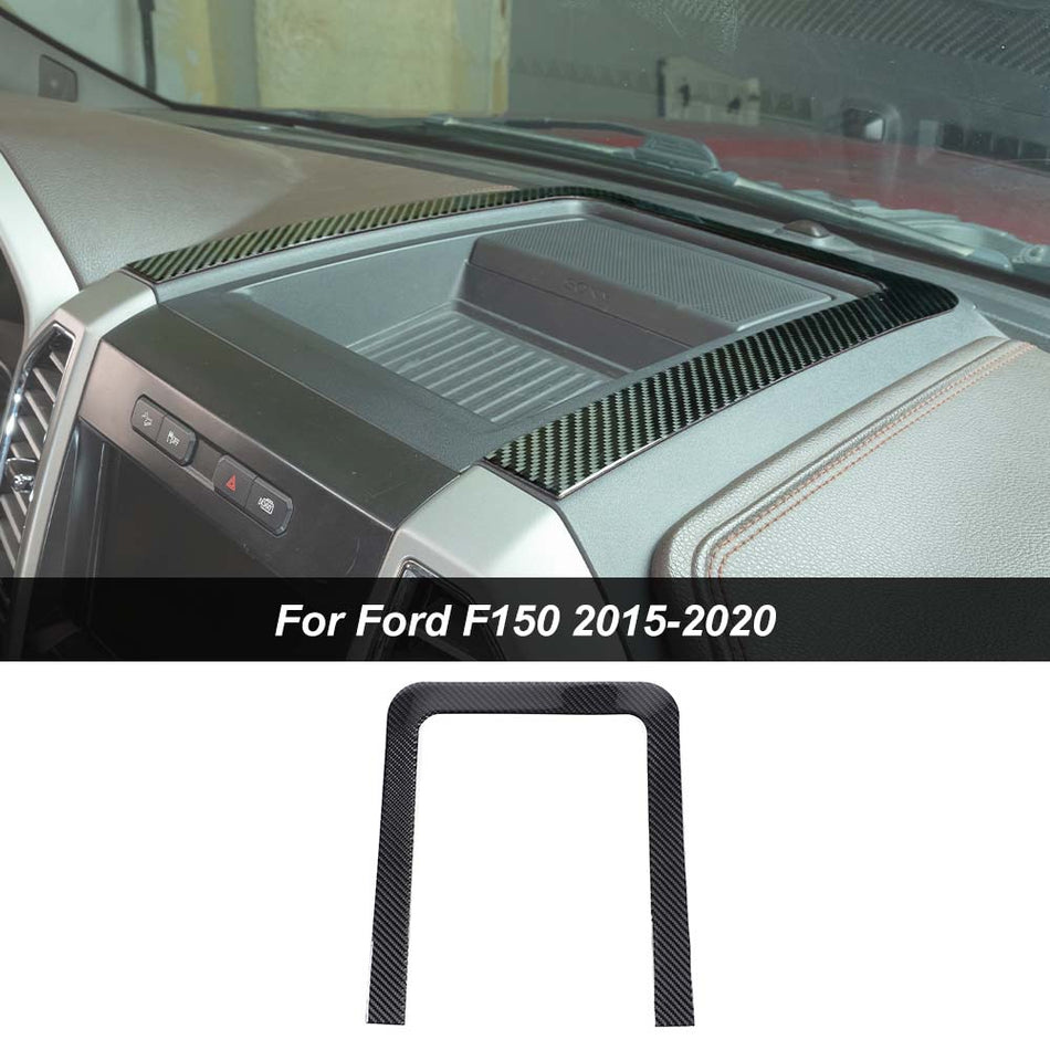 For 2015-2020 Ford F150 Center Console Storage Box Frame Trim Cover