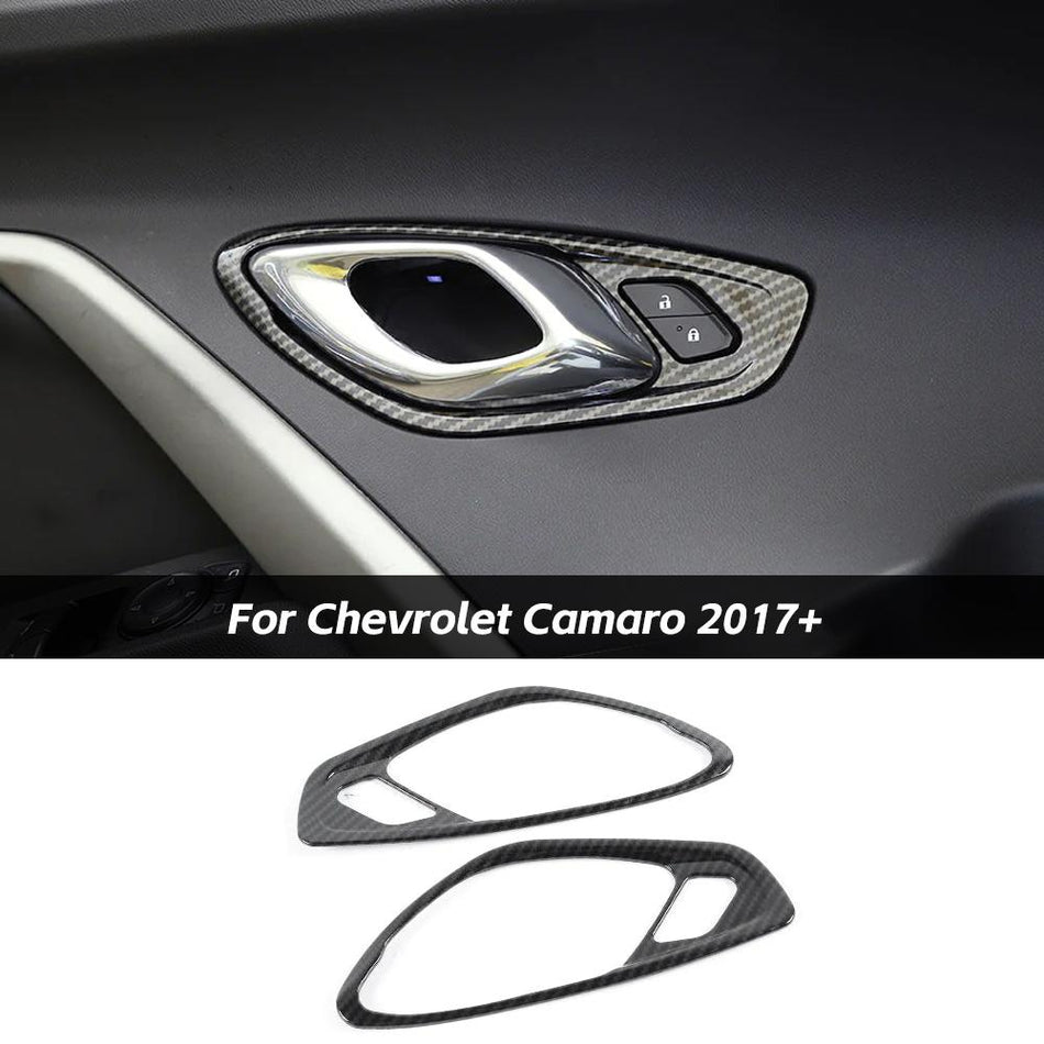 For 2017+ Chevrolet Camaro Interior Door Handle Switch Cover Trim