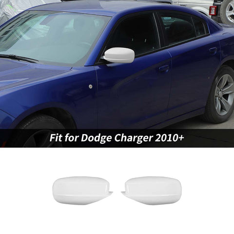 Side Door Mirror Covers Shell Cap Trim Cover for Dodge Charger 2010+｜CheroCar