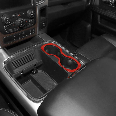 Front Cup Holder Frame Trim Cover For Dodge Ram 2012-2017 Accessories | CheroCar