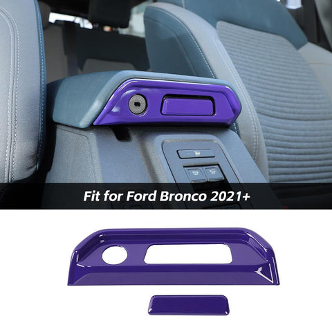 For 2021+ Ford Bronco Car Armrest Box Switch Decoration Cover Trim