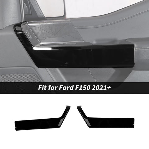 For 2021+ Ford F150 Inner Front Door Handle Panel Cover Trim Decor