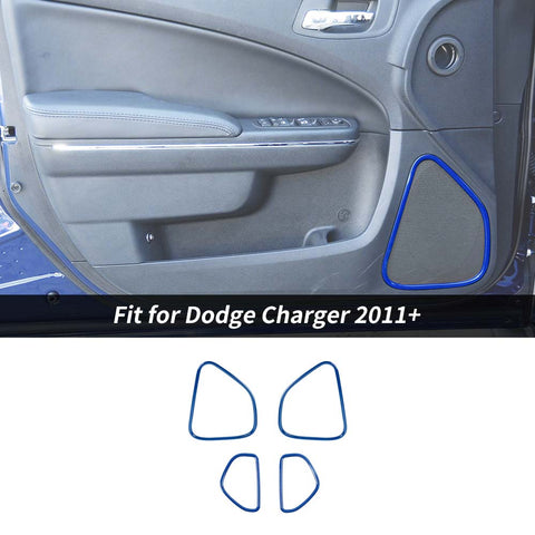 Front /Rear Door Speaker Stereo Cover Trim For Dodge Charger 2011+ Accessories | CheroCar