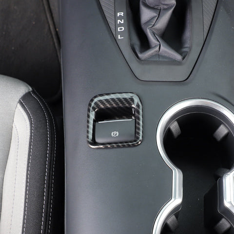 For 2024+ Ford Mustang Interior Electronic Handbrake Button Cover Trim