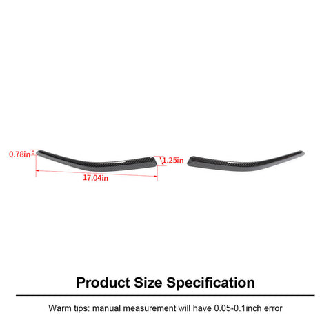 For 2014-2023 Toyota 4Runner Limited Front Bumper Side Protect Trim