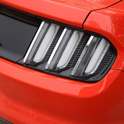 For Ford Mustang 2015-2018 Mustang Taillight Trim Chrome