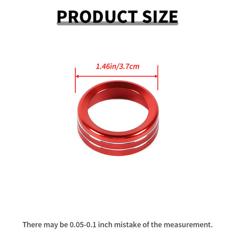 For 2010-2015 Chevy Camaro Center Headlight Switch Button Knob Ring Trim