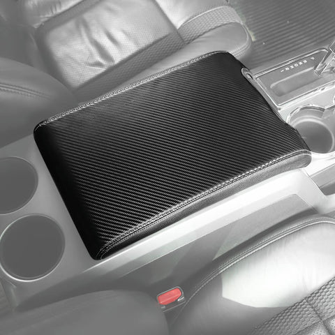 For 2009-2014 Ford F150 Center Armrest Box Cover Leather Pad Mats Trim