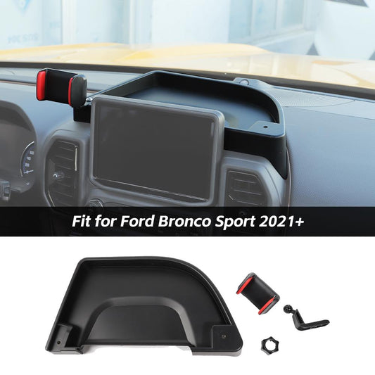 Dashboard Phone Holder Storage Box Organizer For Ford Bronco Sport 2021+ Accessories | CheroCar