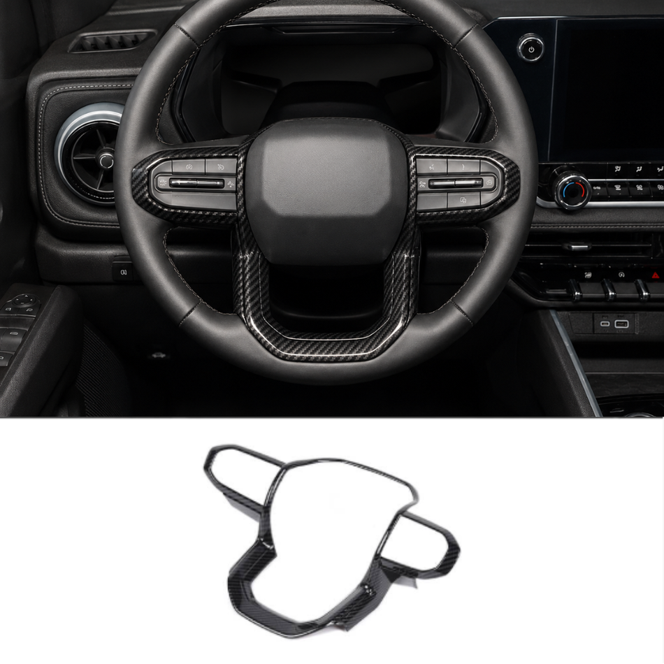 For 2023+ Chevy Colorado / GMC-CANYON & 2025+ GMC YUKON / TERRAIN Steering Wheel Trim Panel Cover