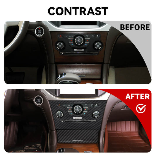 For 2011-2014 Chrysle 300/300C Air Condition Control Gear Front Storage Box Trim Cover Kit