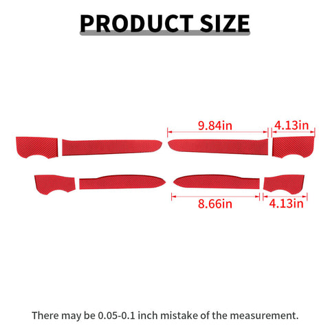 For 2010-2023 Toyota 4Runner Door Storage Box Mat Slot Panel Trim