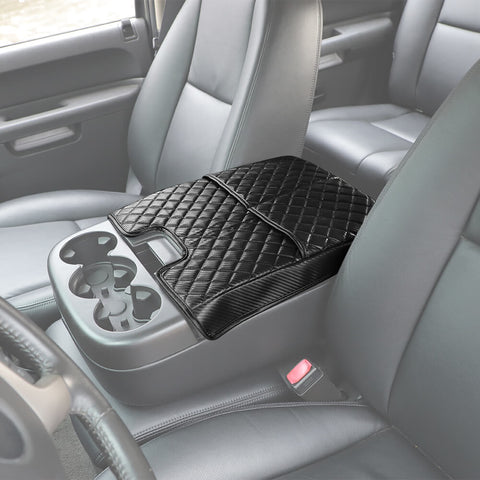 For 2007-2013 Chevy Silverado/GMC-SIERRA Inner Console Lid Armrest Box Cushion Pad Cover