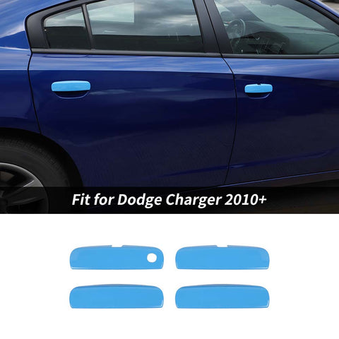 Exterior Door Handle Decor Cover Trim Bezel For Dodge Charger 2010+ Accessories | CheroCar