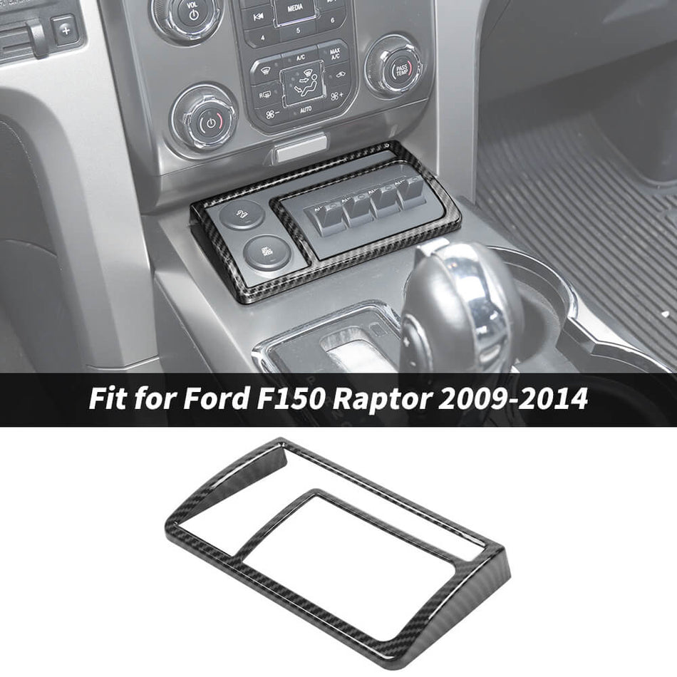 For 2009-2014 Ford F150 Raptor Center Console AUX Switch Panel Trim