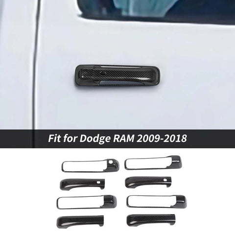 For 2009-2018 Dodge RAM 8 x Exterior Door Handles Trim Cover