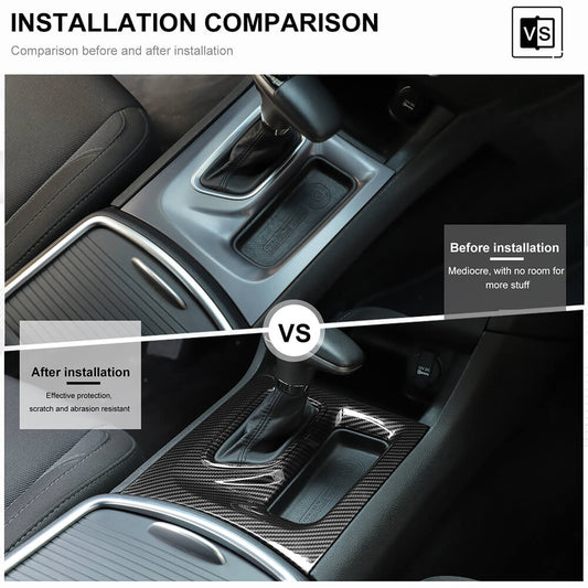 For 2015+ Dodge Charger Center Console Steering Wheel Dash Panel Cover Trim Kit