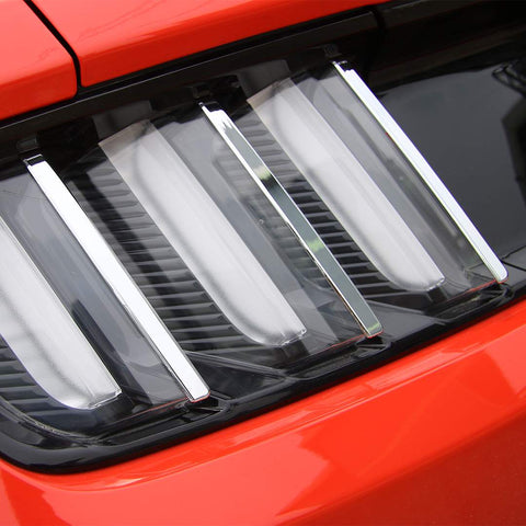 For Ford Mustang 2015-2018 Mustang Taillight Trim Chrome