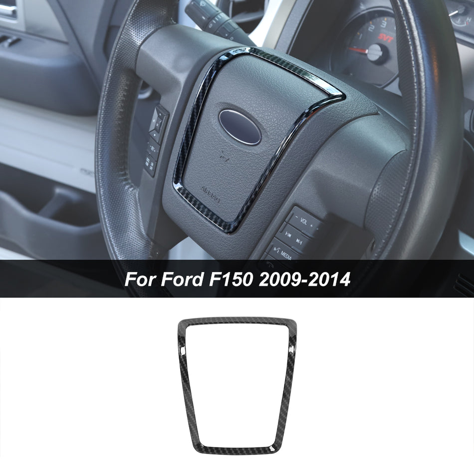 For 2009-2014 Ford F150 Raptor Steering Wheel Cover Trim Decor Frame