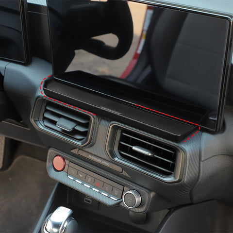 For 2024+ Ford Mustang Center Console Under Display Screen Storage Box Organizer