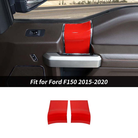 Interior Trim Full Set Available Separately Red For Ford F150 2015-2020 Accessories | CheroCar