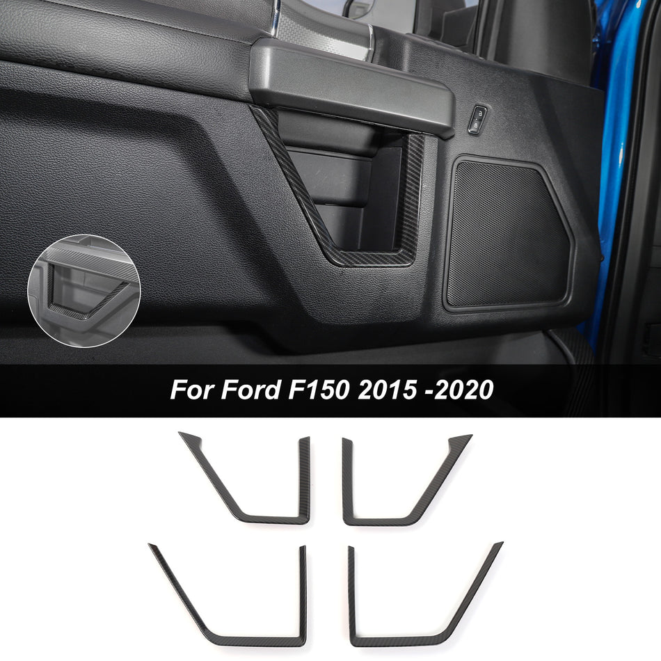 For Ford 2015-2020 F150 & 2017-2022 F250 F350 Interior Door Frame Cover Trim Decor Strip