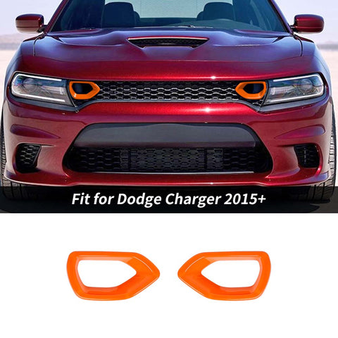 Front Bumper Center Grille Trim For 2015+ Dodge Charger Accessories｜CheroCar