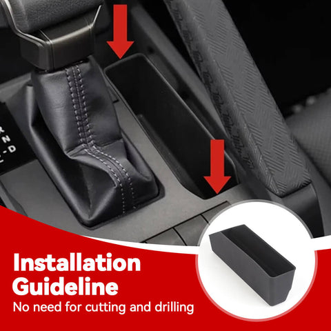 For 2024+ 4Runner Center Gear Shift Box Panel Storage Box Holder Tray