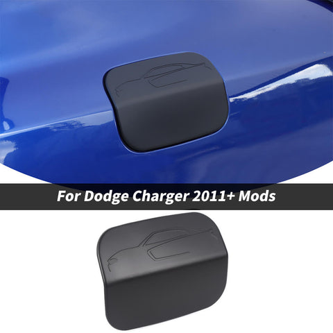 For 2011+ Dodge Charger Door Fuel Tank Gas Cap Decor Cover Trim