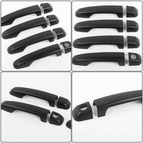 For 2010-2024 Toyota 4Runner Door Handle Trim Decor Cover No Smart Lock Hole