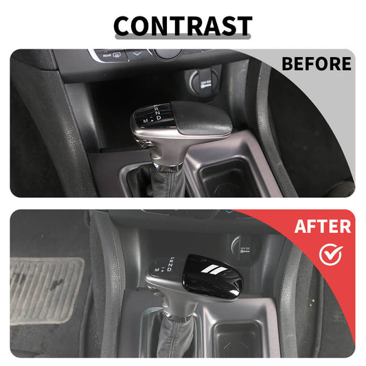 For 2015+ Dodge Charger/Challenger/2018+ Durango Inner Gear Shift Knob Cover Trim Black