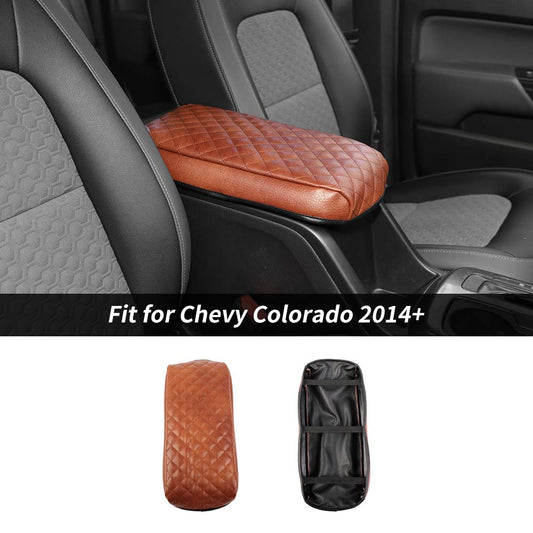 Console Armrest Pad Cover For Chevy Colorado 2014+ Accessories | CheroCar