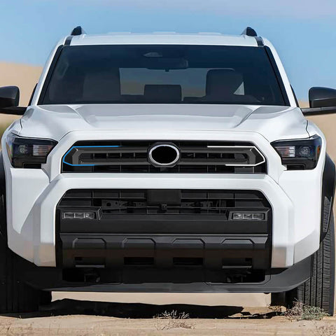 For 2024+ 4Runner Front Middle Grille Inserts Bezel Cover Trim