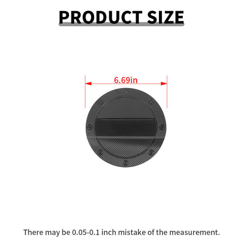 For 2015-2023 Ford Mustang Fuel Gas Tank Cap Cover Trim
