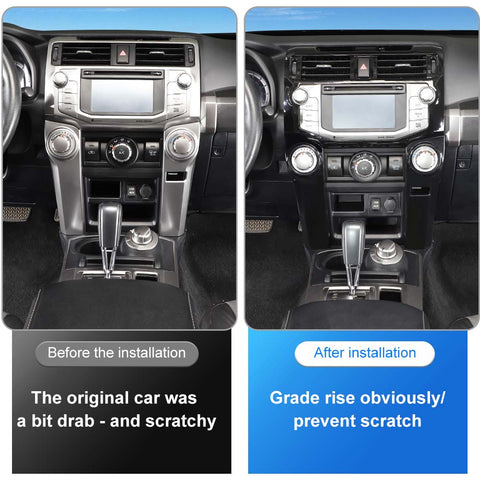 For 2020-2023 Toyota 4Runner Central Navigation Panel Air Conditioner Cover Trim