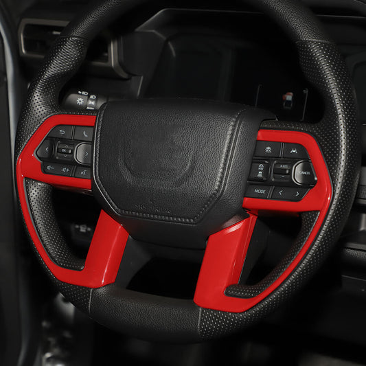 For 2024+ 4Runner Steering Wheel Button Frame Cover Trim