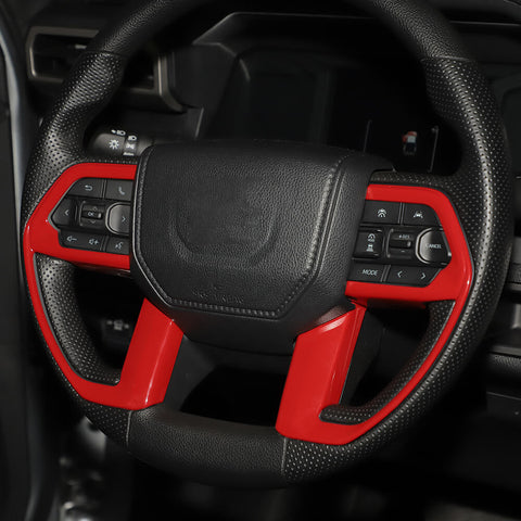 For 2024+ 4Runner Steering Wheel Button Frame Cover Trim