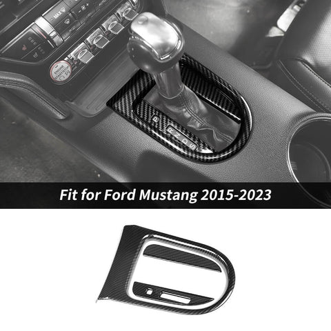 For 2015-2023 Ford Mustang Central Gear Shift Frame Cover Trim Panel